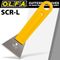 OLFA Scraper 60mm Sharp Edge Solid Blade